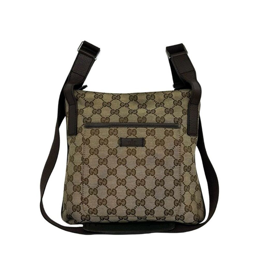 Gucci GG Canvas Leather Mini Shoulder Bag